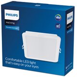 Philips 59465/31/P1 meson 125 ugradna led spot svetiljka 13W 3000K četvrtasta bela | Eponuda.com