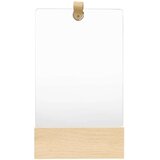  322802 Wall Mirror Solid Pinewood 23x39 5 cm - 23 x 39.5 cm 1 | shoptok.hr