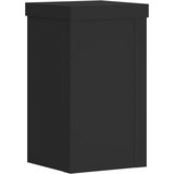  Stalci za biljke 2 kom crni 10x10x18 cm konstruirano drvo | shoptok.hr