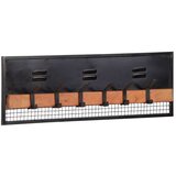 vidaXL Zidna vješalica za kapute 90x11x30 cm Puno drvo Mango | shoptok.hr