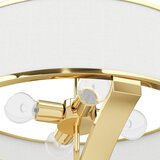 Open Design OR84825 - Luster na šipci GERDO 4xE27/12W/230V zlatna/bela | Eponuda.com