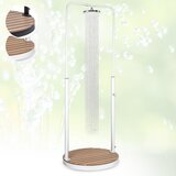Blumfeldt Sumatra Falls Round, vrtni tuš, WPC, aluminij, Ø 80 cm, okrogel cene