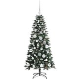 vidaXL Umestno božično drevo med 150 LED Zelena 50 x 50 x 120 cm | Shoptok.si