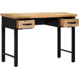  Pisalna miza 110x50x76 cm trden mangov les | Shoptok.si