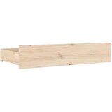 vidaXL Posteljni predali 4 kosi trdna borovina | Shoptok.si