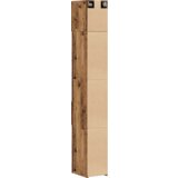 vidaXL Ormar za skladištenje Staro drvo 30x42.5x225 cm Drvo obrađeno | shoptok.hr