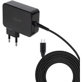 TooQ Polnilnik za prenosnike Gan Usb-C Pd3.0 90 W, črn, (21403414) | Shoptok.si