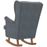  Ljuljačka s jastukom Tamno siva 92 x 71 x 100 cm Šperploča | shoptok.hr