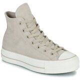 Converse CHUCK TAYLOR ALL STAR LIFT PLATFORM SUEDE Bež Cijene