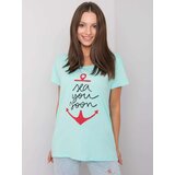 FANCY T-shirt-FA-TS-7196.74P-mint | Shoptok.si