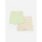 LC Waikiki Baby Boy Shorts With Elastic Waist 2-Pack