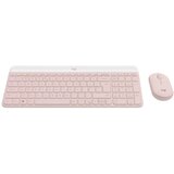 Logitech MK470 Slim bežični komplet tastature i mi&amp;scaron;a, roze, US raspored Slike