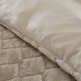 Catherine Lansfield Bež posteljina za bračni krevet/za produženi krevet od mikropliša 230x220 cm Cosy Diamond – | shoptok.hr