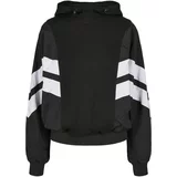 Urban Classics Sweater majica crna / bijela