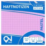 Spirit Kockasta pastelno ružičasta samoljepljiva bilježnica od 100 listova 75x75mm | shoptok.hr