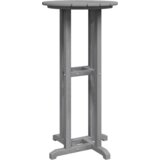 vidaXL Bar Miza Svetlo Siva 55x55x107 cm HDPE | Shoptok.si
