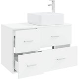  Set namještaja za kupaonicu 2 kom. Bijela Konstruirano drvo | shoptok.hr