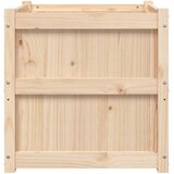  Vrtna sadilica 60 x 60 x 60 cm od masivne borovine | shoptok.hr