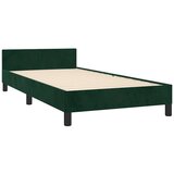  Okvir za krevet bez madraca tamnozeleni 90x190 cm baršunasti | shoptok.hr