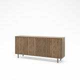 Marckeric Komoda u dekoru hrasta u prirodnoj boji 180x80x40 cm Salma – | shoptok.hr