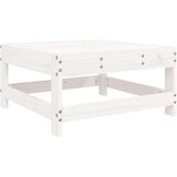  7-dijelna vrtna garnitura bijela od masivne borovine | shoptok.hr