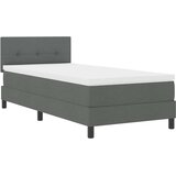  s opruga kutije Tamno siva 80 x 200 cm tkanina | shoptok.hr