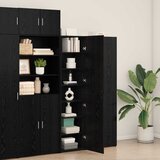  Highboard Crni hrast 45 x 42,5 x 185 cm | shoptok.hr