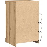  Sideboard s LED svjetlima u umjetničkom hrastu 41x37x67 cm | shoptok.hr