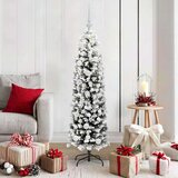 vidaXL Umestno božično drevo Zelena 150 cm PVC in Jeklo in Plastika | Shoptok.si