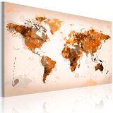  Slika - Map of the World - Desert storm 60x40 Cijene
