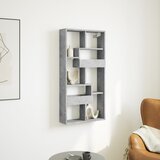 vidaXL Stenska omarica betonsko siva 50x15x100 cm inženirski les Cene