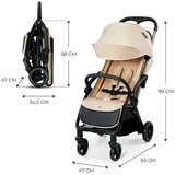 Kinderkraft autofold kolica za bebe Apino Dune Beige | Eponuda.com
