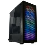 LC Power Ohišje LC-Power Interlayer X 800B ATX (LC-800B-ON), midiATX, igralno, RGB, okno, črno | Shoptok.si