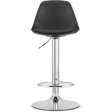  HOGA okretni tabure - crna/kromirana baza x 2 | shoptok.hr