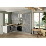 Marinelli Cucine Predsestavljena kotna kuhinja Cassiopea (Š x G: 270 x 165 cm, Z električnimi napravami, Umivalnik levo) | Shoptok.si