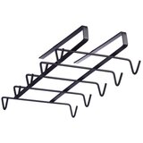  Vješalica za čaše Crna Željezo 16 x 7 x 28 5 cm (8 kom.) | shoptok.hr