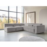 Miuform Svijetlo siva kutna garnitura (s lijevim kutom) Flex Felix – | shoptok.hr