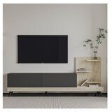 Hanah home tv polica dizayn anthracite travertine | ePonuda.com