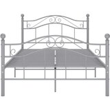 Za krevet sivi metalni 120 x 200 cm | shoptok.hr