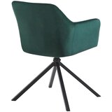 Mömax stol patti, temno zelena, žamet, vrtljiv | Shoptok.si