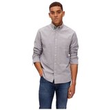 Selected Srajce z dolgimi rokavi Noos Regrick Oxford Shirt - Pirate Black Siva | Shoptok.si