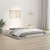  Za krevet bijela 140x200 cm od masivne borovine Cijene
