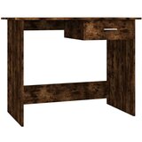  Pisalna miza dimljeni hrast 100x50x76 cm inženirski les, (20640572) | Shoptok.si