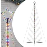 vidaXL LED božićno drvce 789 LED šarenih 476 cm | shoptok.hr