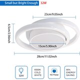 COMELY LED stropna svetilka 32W 6500K 27cm | Shoptok.si