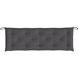  Jastuk za vrtnu klupu antracit 150 x 50 x 7 cm tkanina Oxford | shoptok.hr