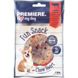 Premiere poslastica za pse Fun Snack Heart s goveđom kožom 1 kom 38 g Cijene