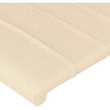  Posteljno vzglavje krem 180x5x118/128 cm blago, (20951599) | Shoptok.si