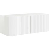 TV zidni ormar Zidne 2 pcs Sjajno bijelo 60 x 31 x 29.5 cm | shoptok.hr