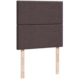  Otomanski okvir kreveta s madraca tamnosmeđi 90x200cm tkanine | shoptok.hr